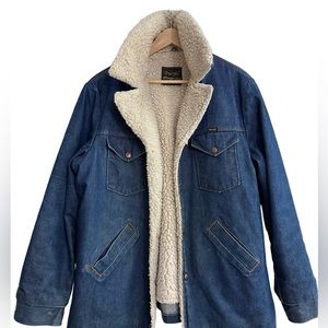Wrangler Shearling Denim Jacket